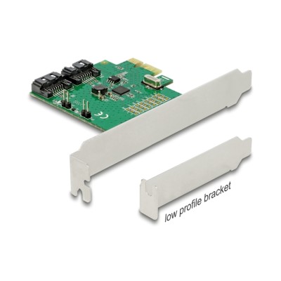 Delock 2 port SATA PCI Express Card with RAID