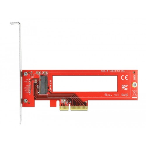 Delock PCI Express x4 Card to 1 x M.3 / NF1 Slot - Low Profile Form Factor