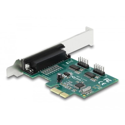 Delock PCI Express x1 Card to 2 x Serial RS-232 + 1 x Parallel IEEE1284 2