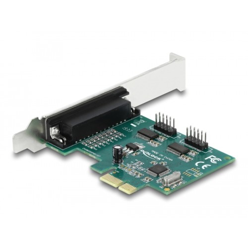 Delock PCI Express x1 Card to 2 x Serial RS-232 + 1 x Parallel IEEE1284