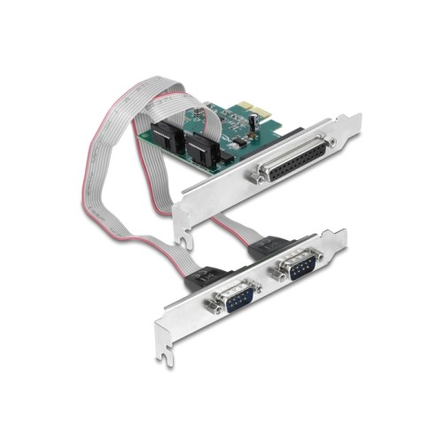 Delock PCI Express Card to 2 x Serial RS-232 + 1 x Parallel IEEE1284