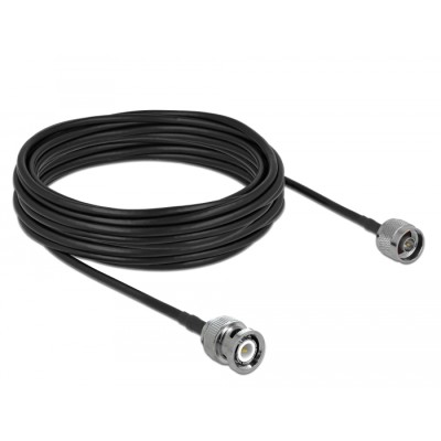 Delock Antenna Cable N plug to BNC plug LMR195 10 m 2