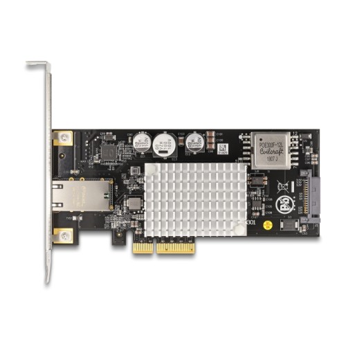 Delock PCI Express Card to 1 x 10GBase-T LAN PoE+ RJ45