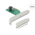 Delock PCI Express x4 Card to 1 x internal SFF-8643 NVMe - Low Profile Form Factor