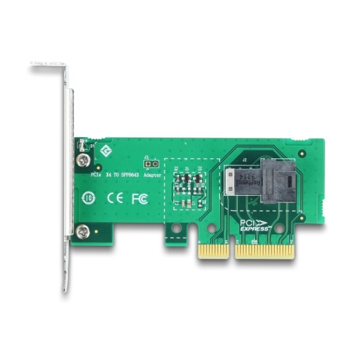 Delock PCI Express x4 Card to 1 x internal SFF-8643 NVMe - Low Profile Form Factor