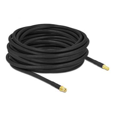 Antenna Cable RP-SMA plug to RP-SMA jack LMR/CFD300 10 m low loss 2