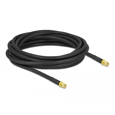 Antenna Cable RP-SMA plug to RP-SMA plug LMR/CFD300 5 m low loss 2