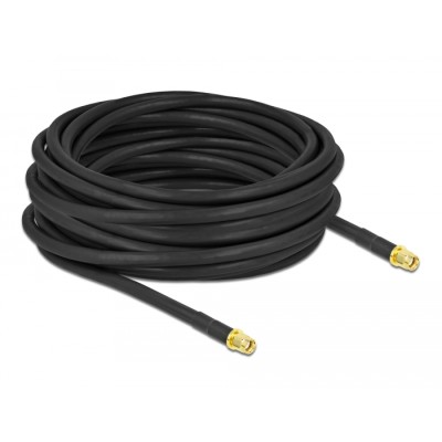 Antenna Cable RP-SMA plug to RP-SMA plug LMR/CFD300 10 m low loss 2