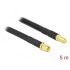 Delock Antenna Cable SMA plug to SMA jack LMR/CFD300 5 m low loss
