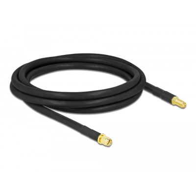 Delock Antenna Cable SMA plug to SMA jack LMR/CFD300 2 m low loss 2