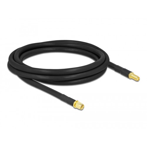 Delock Antenna Cable SMA plug to SMA jack LMR/CFD300 2 m low loss
