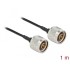Delock Antenna Cable N plug to N plug LMR/CFD100 1 m low loss