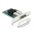 Delock PCI Express x4 Network Card Gigabit LAN 2 x SFP i82576