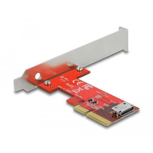 Delock PCI Express x4 Card to 1 x internal OCuLink SFF-8612 - Low Profile Form Factor