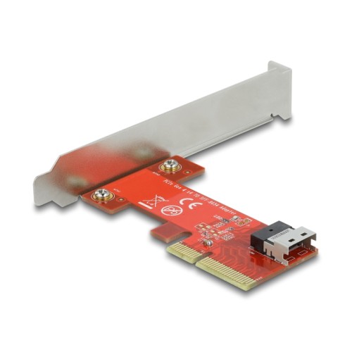 Delock PCI Express x4 Card to 1 x internal SFF-8654 4i NVMe - Low Profile Form Factor