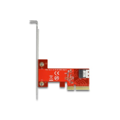 Delock PCI Express x4 Card to 1 x internal SFF-8654 4i NVMe - Low Profile Form Factor