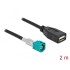 Delock Cable HSD Z male to USB 2.0 Type-A female 2 m