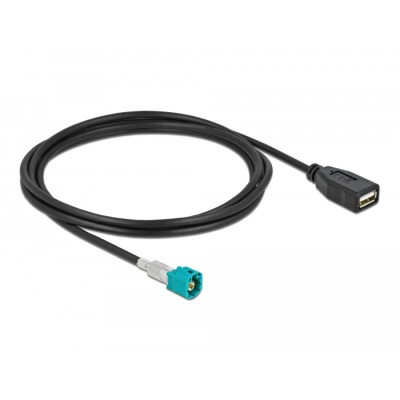 Delock Cable HSD Z male to USB 2.0 Type-A female 2 m 2