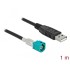 Delock Cable HSD Z male to USB 2.0 Type-A male 1 m