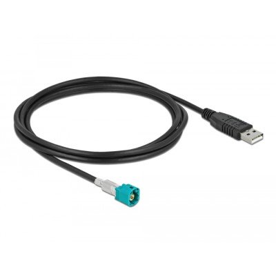 Delock Cable HSD Z male to USB 2.0 Type-A male 2 m 2