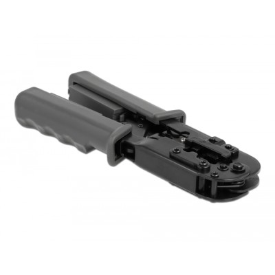 Delock Crimp tool with stripper and network tester for 8P (RJ45), 6P (RJ12/11) or 4P (RJ10) plugs 2