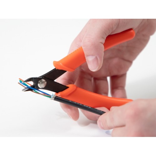 Delock Side cutter orange 12.7 cm