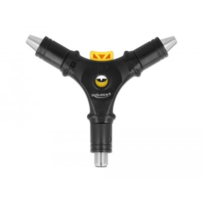 Delock 4 in 1 Installation tool for F connectors 2