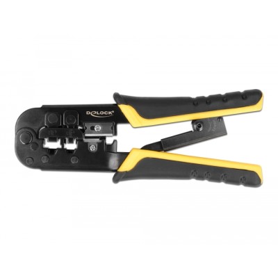 Delock Universal Crimping Tool with wire stripper for 8P (RJ45) or 6P (RJ12/11) plugs 2