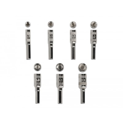 Delock Screwdriver Set 8 pieces external hexagonal hollow shaft 2.5 - 5.5 mm 2