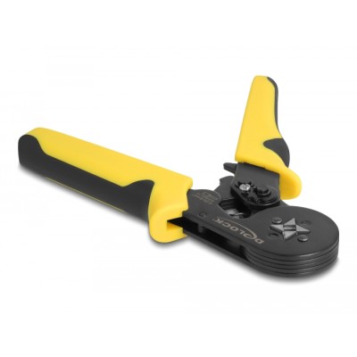 Delock Tool for crimping wire end ferrules self-adjusting – square 2