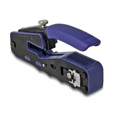 Delock Crimping tool for 8P / RJ45 modular plugs with cutter and stripper (Easy-Connect) 2