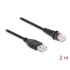 Delock RJ50 to USB 2.0 Type-A Barcode Scanner Cable 2 m