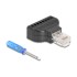 Delock RJ45 plug to Terminal Block with screwdriver Cat.5e