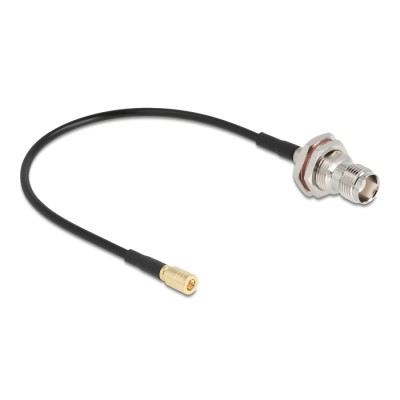 Delock Antenna Cable TNC jack to SMB plug RG-174 20 cm 2