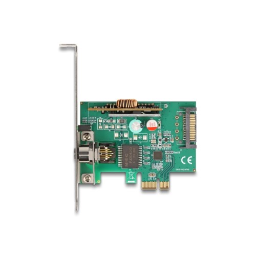 Delock PCI Express x1 Networking Card 2.5 Gigabit LAN 1 x M12 PoE+