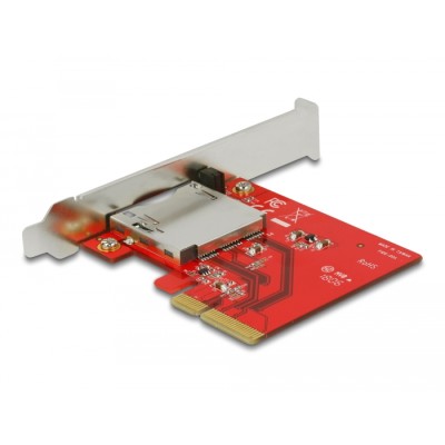 Delock PCI Express Card to 1 x external CFexpress / XQD slot 2