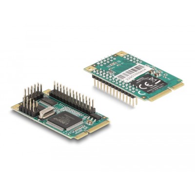 Delock Mini PCIe I/O PCIe full size 2 x Serial RS-232, 1 x Parallel 2