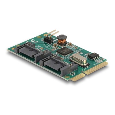 Delock Mini PCIe I/O PCIe full size 2 x SATA 6 Gb/s