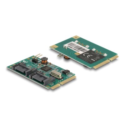 Delock Mini PCIe I/O PCIe full size 2 x SATA 6 Gb/s 2