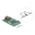 Delock Mini PCIe Card > 4 x Serial RS-232