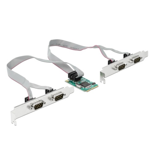 Delock Mini PCIe Card > 4 x Serial RS-232