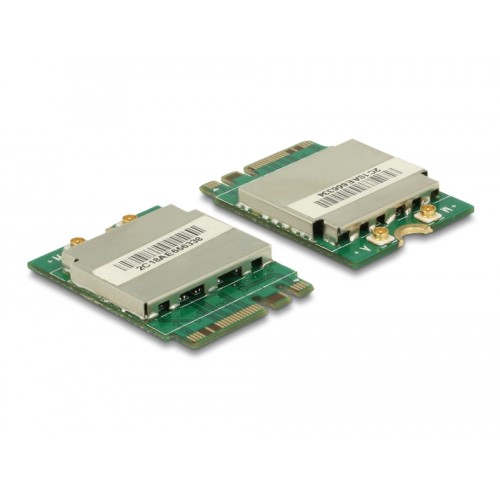 Delock Module M.2 Key A+E male > WLAN 11ac/a/b/g/n + Bluetooth 4.0