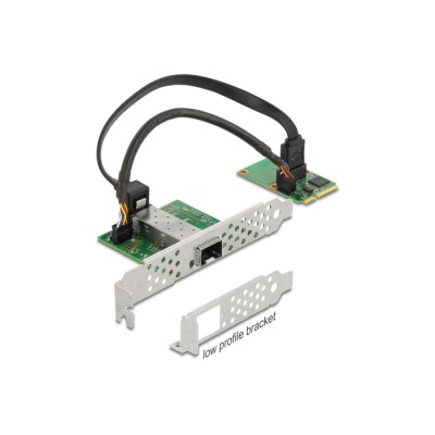 Delock Mini PCIe I/O PCIe full size 1 x SFP Gigabit LAN