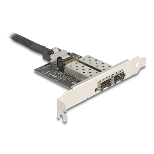 Delock Mini PCIe I/O PCIe full size 2 x SFP Gigabit LAN