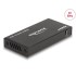 Delock HDMI Splitter 1 x HDMI in to 2 x HDMI out 4K 60 Hz with downscaler