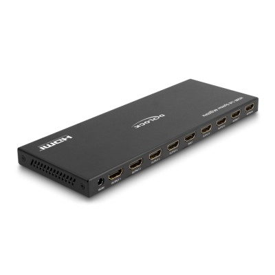 Delock HDMI Splitter 1 x HDMI in to 8 x HDMI out 4K 60 Hz with downscaler 2