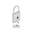 Navilock Padlock with fingerprint 75 x 45 x 13 mm silver