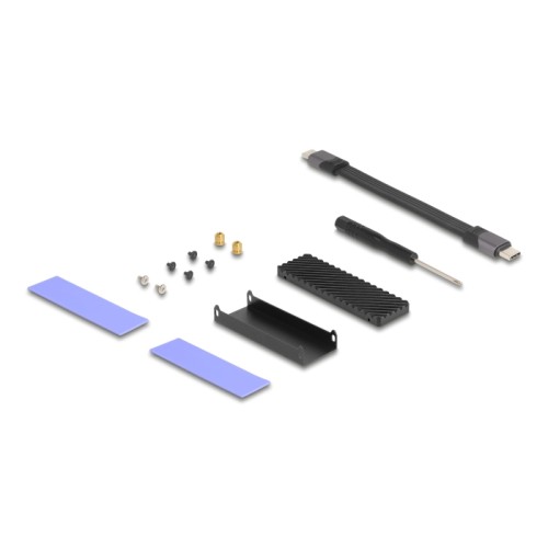 Delock USB Type-C™ 40 Gbps Enclosure for 1 x M.2 NVMe PCIe SSD
