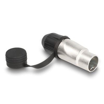 RJ45 Modular Plug field-assembly Cat.6A with robust cable plug housing and protective cap suitable for the Delock feed-through c 2