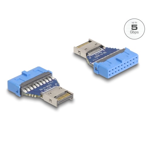 Delock USB 5 Gbps Adapter Pin Header female to internal USB Type-E Key A male